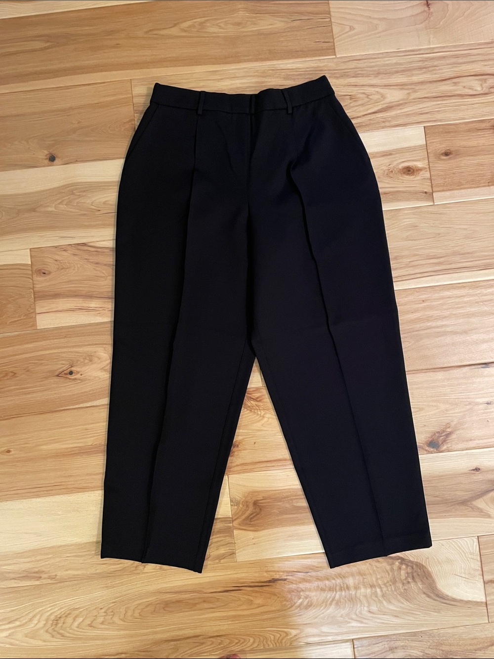 SPANX Black Tailored High-Waist Trousers